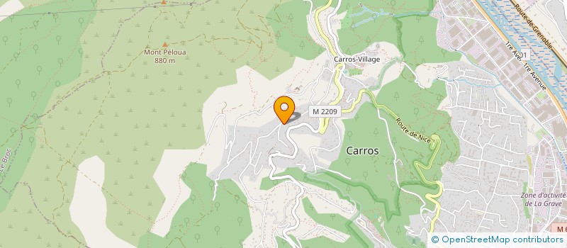 localisation de l'entreprise JANAPANA à CARROS