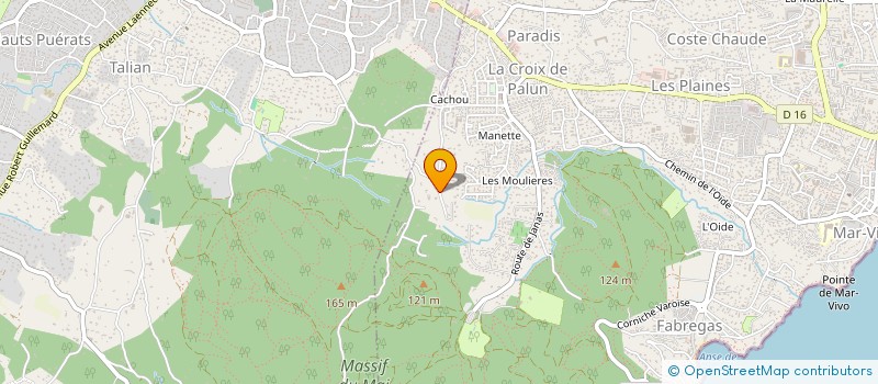 localisation de l'entreprise JANAS à LA SEYNE-SUR-MER