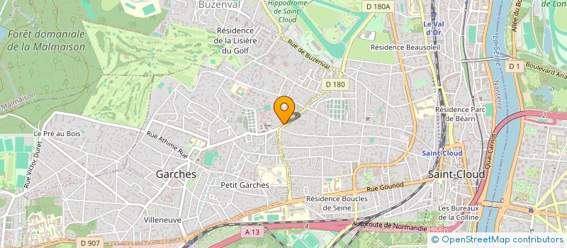 localisation de l'entreprise JANASA à GARCHES