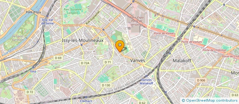 localisation de l'entreprise JANAUD                        CLAUDJASPA  VANVES