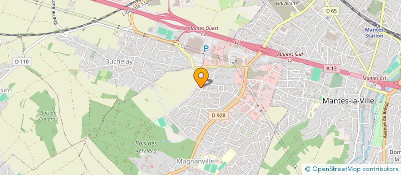 localisation de l'entreprise JANAYA  JOUY-MAUVOISIN