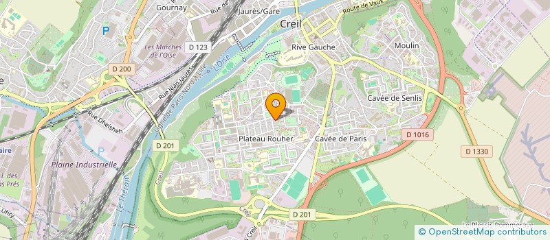 localisation de l'entreprise JANAZA ASSISTANCE  CREIL