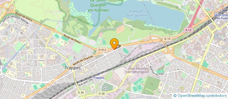 localisation de l'entreprise JANAZA PFM à TRAPPES