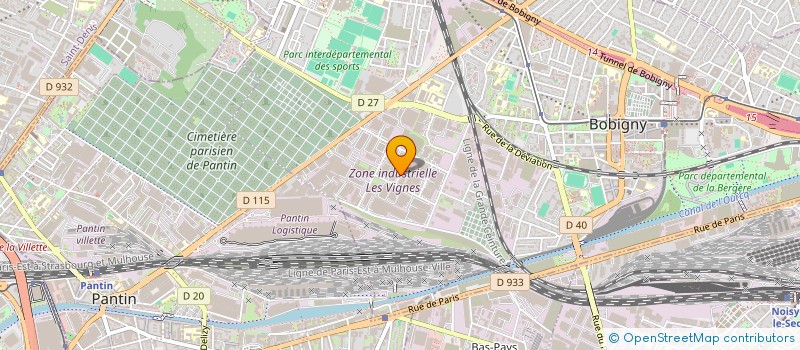 localisation de l'entreprise JANAZA SERVICES à BOBIGNY