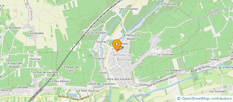 localisation de l'entreprise JANBAR à VERNOU-SUR-BRENNE