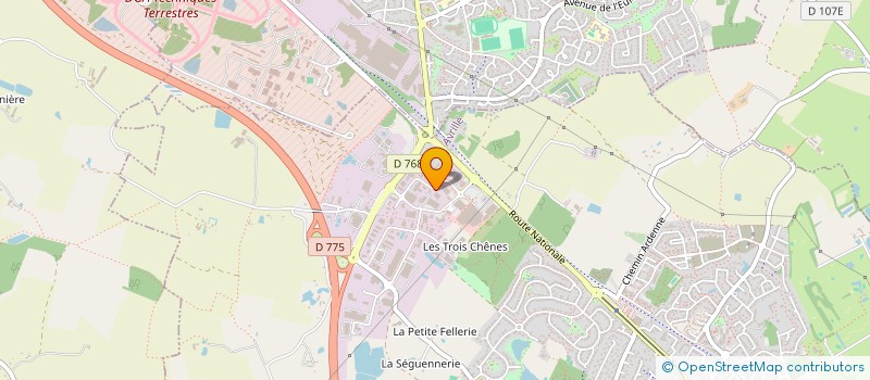 localisation de l'entreprise JANBRI à AVRILLE