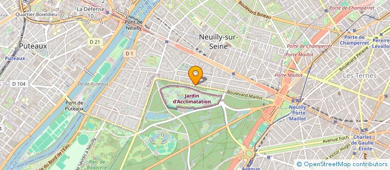 localisation de l'entreprise JANC à NEUILLY-SUR-SEINE