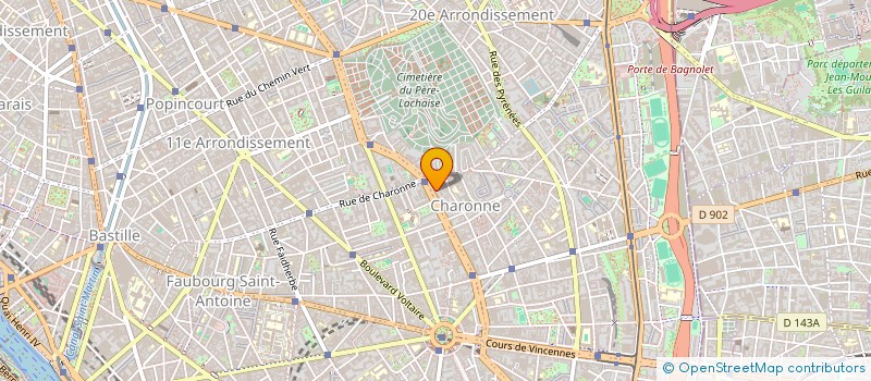 localisation de l'entreprise JANCEMA  PARIS