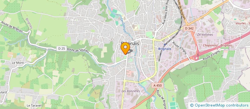 localisation de l'entreprise JANCO OPTIC  BRIGNAIS