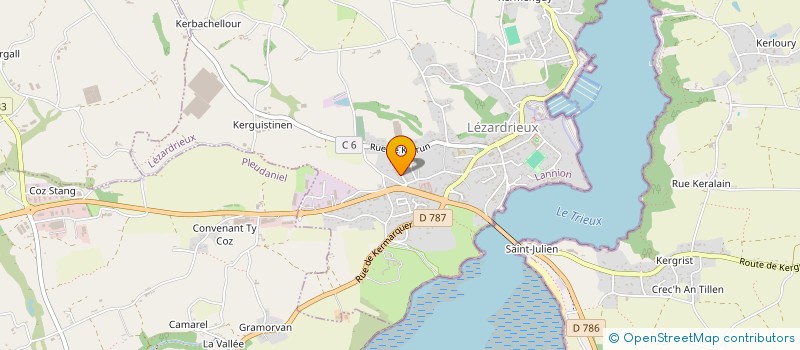 localisation de l'entreprise JANDOM  LEZARDRIEUX