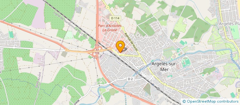 localisation de l'entreprise JANDOVAL à ARGELES-SUR-MER