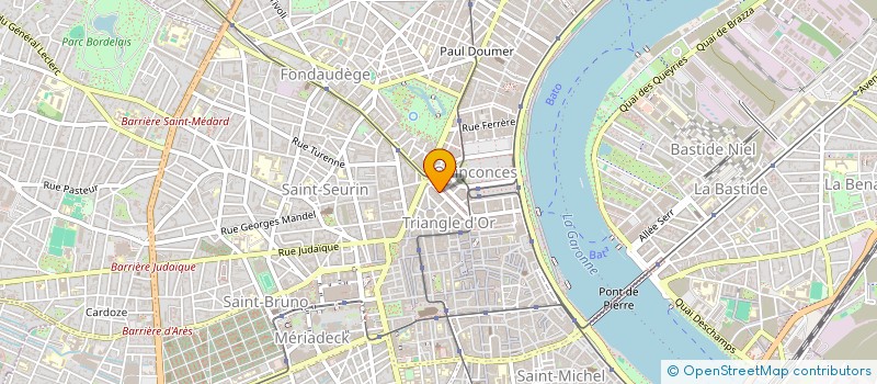 localisation de l'entreprise JANE à BORDEAUX