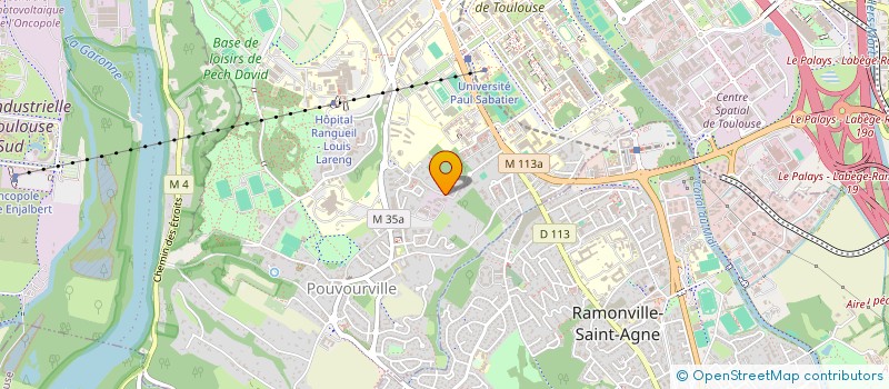 localisation de l'entreprise JANE  TOULOUSE