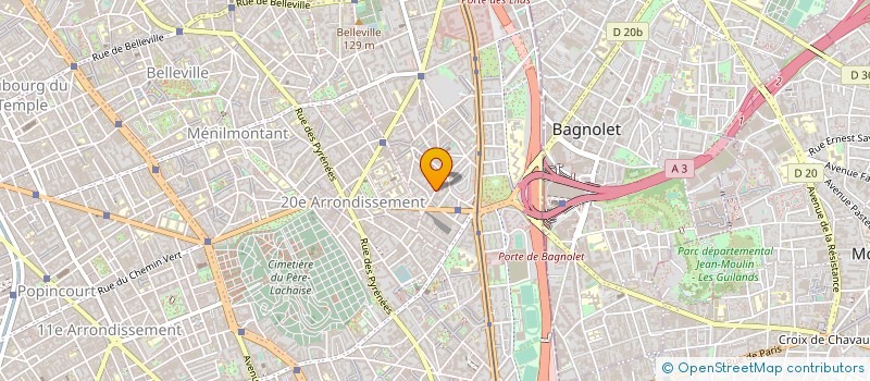 localisation de l'entreprise JANE GENY  PARIS