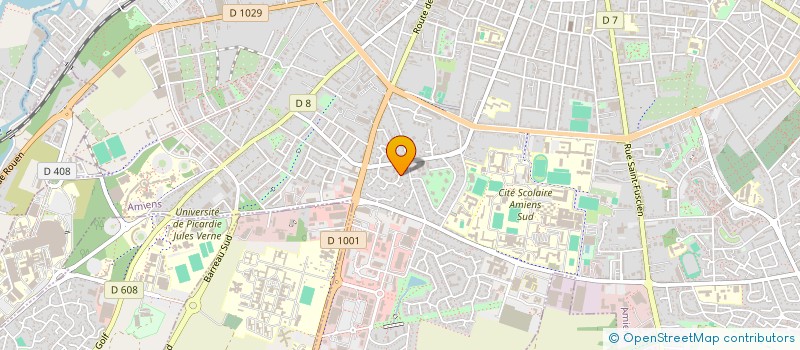 localisation de l'entreprise JANEL à AMIENS