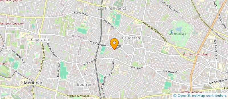 localisation de l'entreprise JANEL'S  BORDEAUX