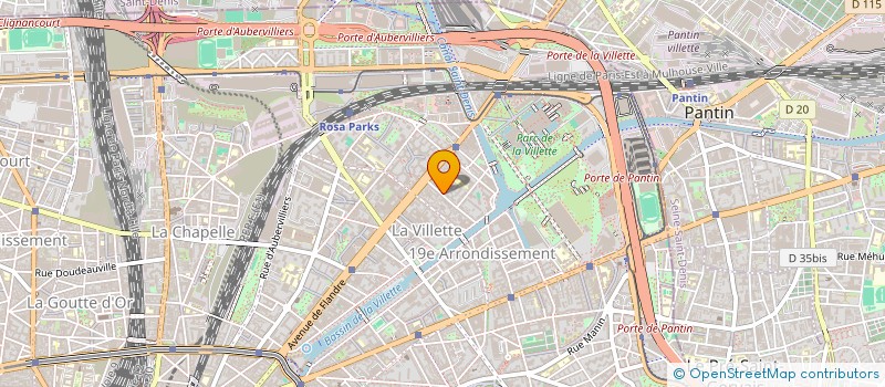 localisation de l'entreprise JANELAVE  PARIS