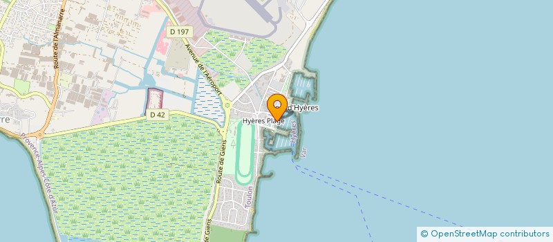 localisation de l'entreprise JANELI à HYERES