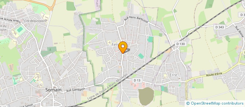 localisation de l'entreprise JANELLE  FENAIN