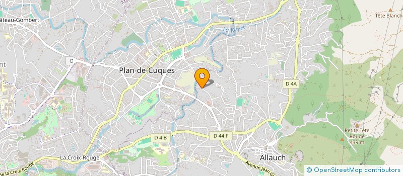 localisation de l'entreprise JANELO  ALLAUCH