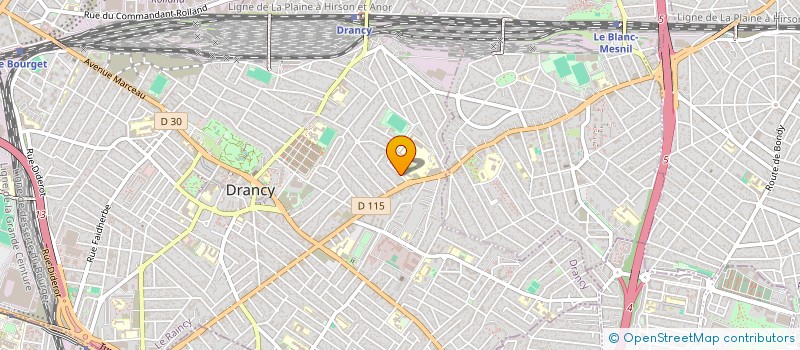 localisation de l'entreprise JANEM VTC à DRANCY