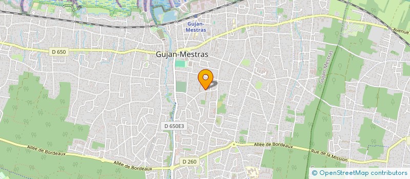 localisation de l'entreprise JANERE  GUJAN-MESTRAS