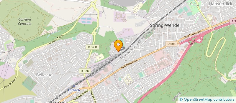localisation de l'entreprise JANES SERVICES à STIRING-WENDEL