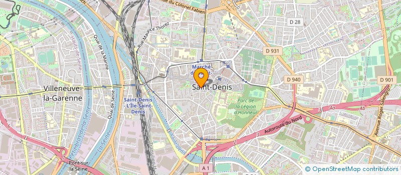 localisation de l'entreprise JANET ONGLES à SAINT-DENIS