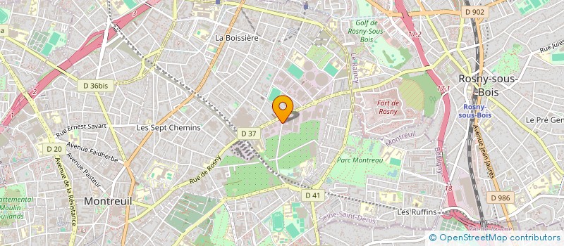 localisation de l'entreprise JANET STEDMAN à MONTREUIL