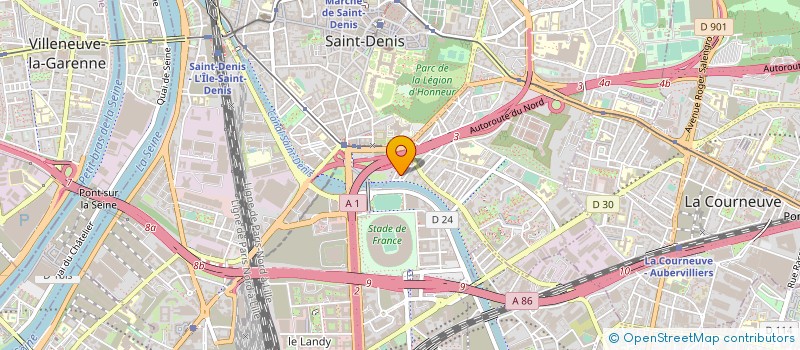 localisation de l'entreprise JANETTE BOUDOIR à SAINT-DENIS