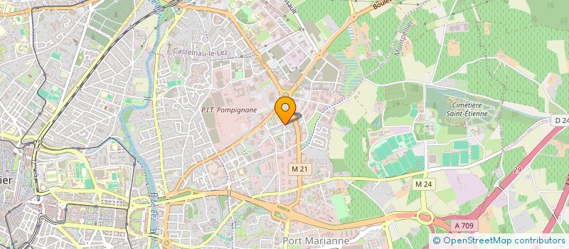 localisation de l'entreprise JANGO  MONTPELLIER