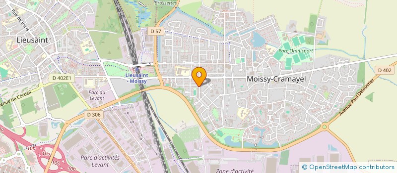 localisation de l'entreprise JANI à MOISSY-CRAMAYEL
