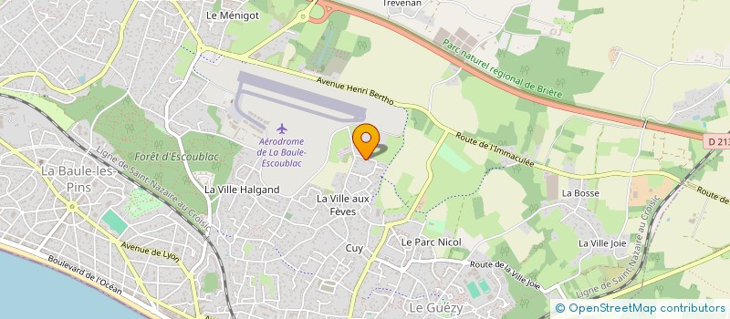 localisation de l'entreprise JANIA  LA BAULE-ESCOUBLAC