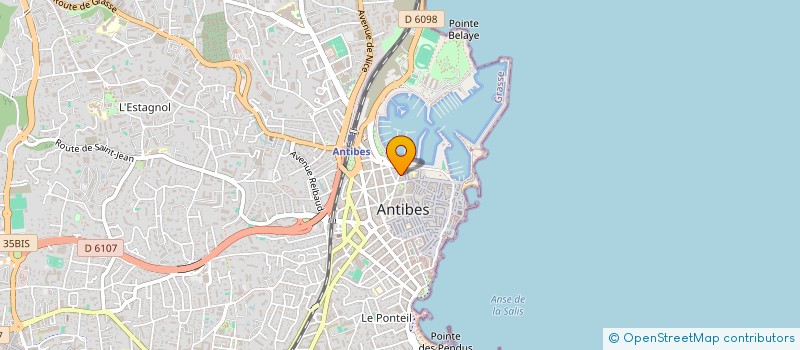 localisation de l'entreprise JANIAUD  ANTIBES