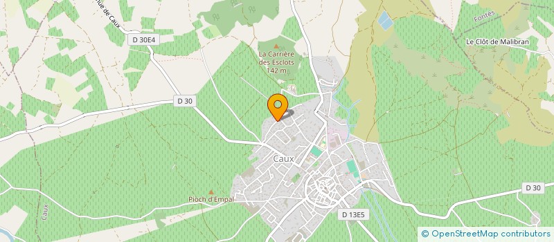 localisation de l'entreprise JANIC  CAUX