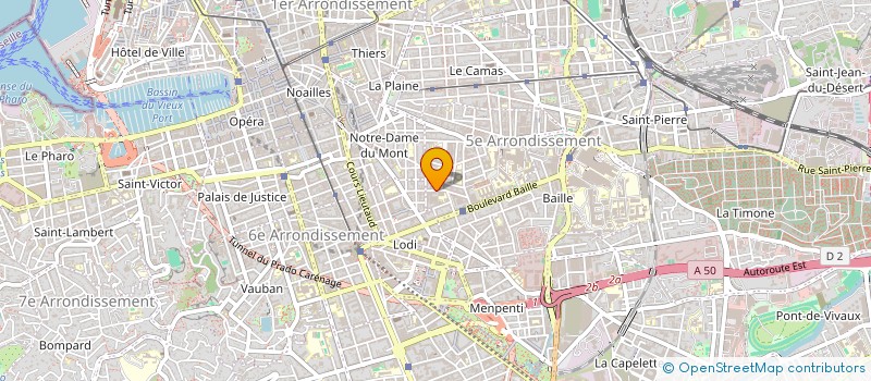 localisation de l'entreprise JANICKI RENOVATION à MARSEILLE