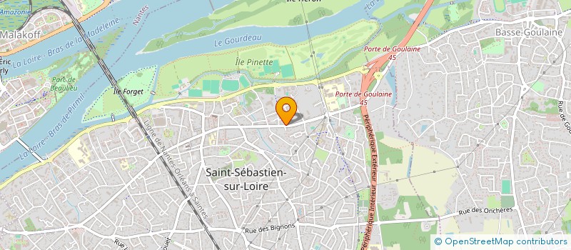 localisation de l'entreprise JANIE JONES  SAINT-SEBASTIEN-SUR-LOIRE