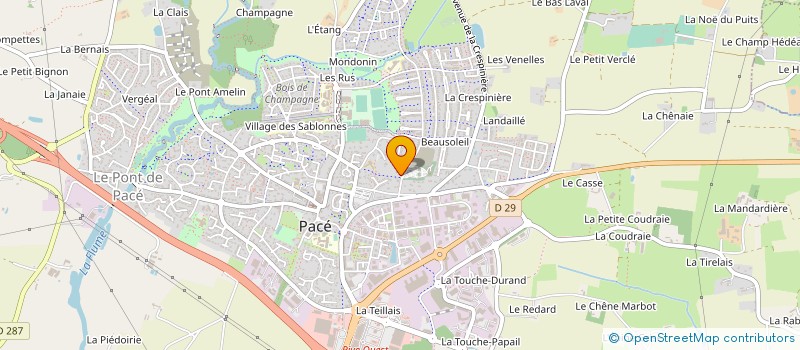 localisation de l'entreprise JANIK à PACE