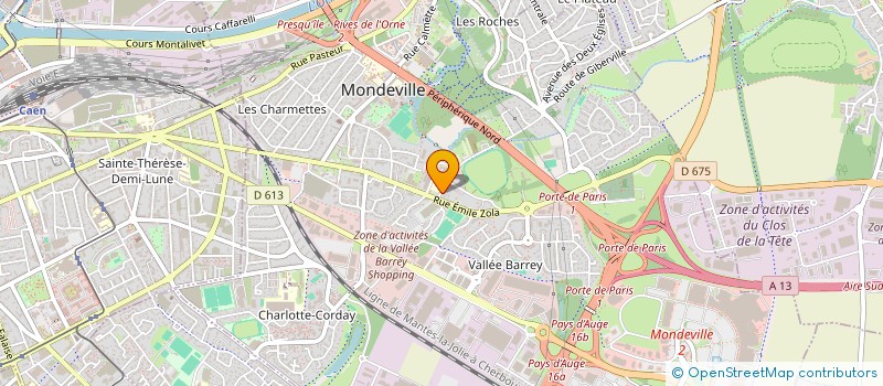 localisation de l'entreprise JANIN BAT à MONDEVILLE