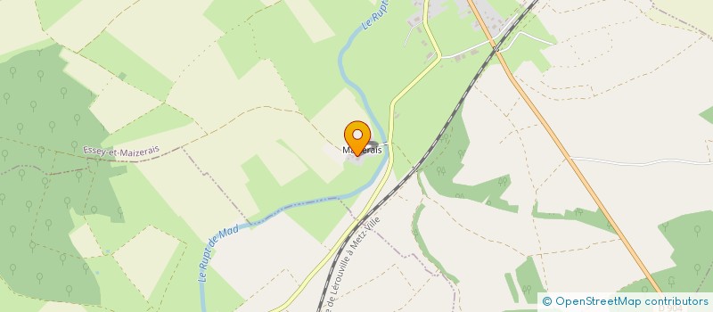 localisation de l'entreprise JANIN DANIEL REPRESENTANT L'INDIVISION JANIN  ESSEY-ET-MAIZERAIS