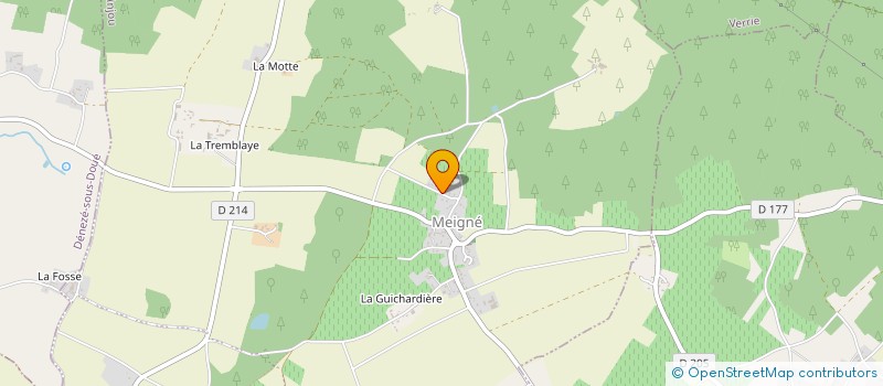 localisation de l'entreprise JANIN - DICHAMP à LOURESSE-ROCHEMENIER