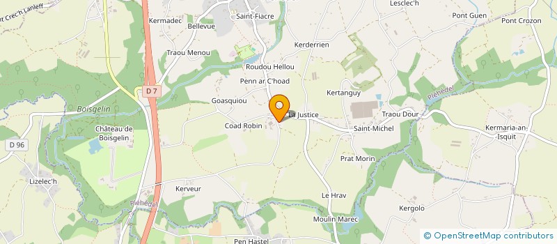localisation de l'entreprise JANIN ENERGIE à PLEHEDEL