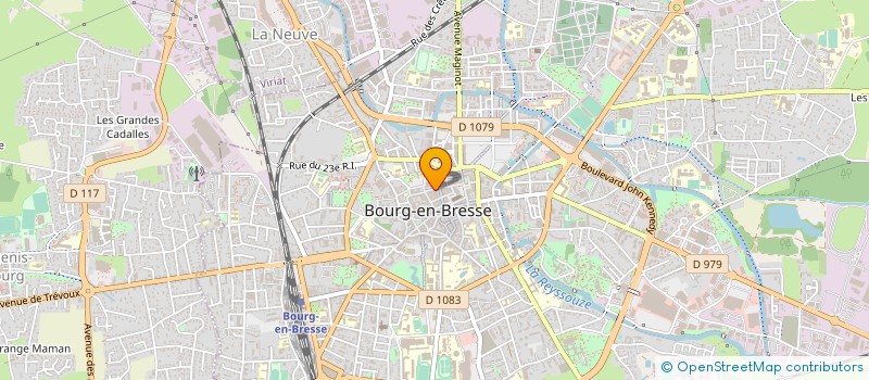 localisation de l'entreprise JANIN SPORTS à BOURG-EN-BRESSE