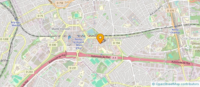 localisation de l'entreprise JANITOR SERVICES  NOISY-LE-GRAND