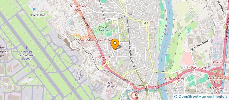 localisation de l'entreprise JANJUA  BLAGNAC