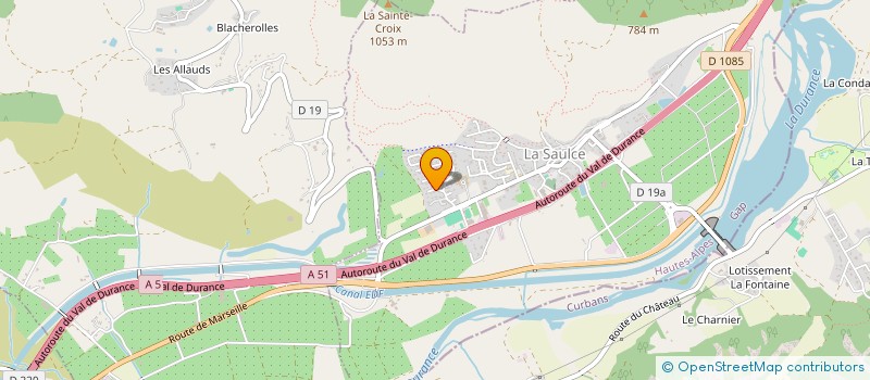 localisation de l'entreprise JANLAU  CHATEAUVIEUX