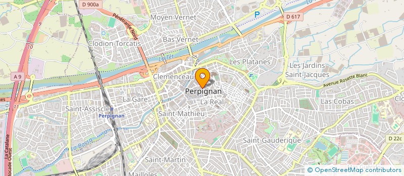 localisation de l'entreprise JANMICH à PERPIGNAN