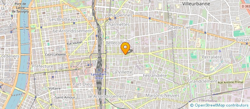 localisation de l'entreprise JANNA  LYON