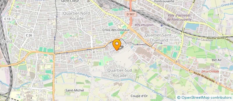 localisation de l'entreprise JANNA FAMILY  AVIGNON