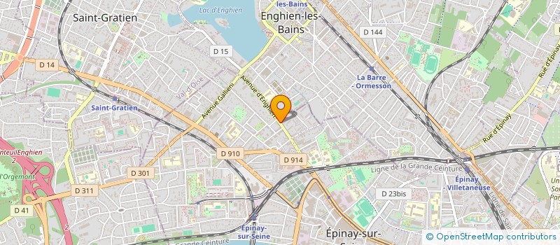 localisation de l'entreprise JANNA IMMOBILIERE à EPINAY-SUR-SEINE